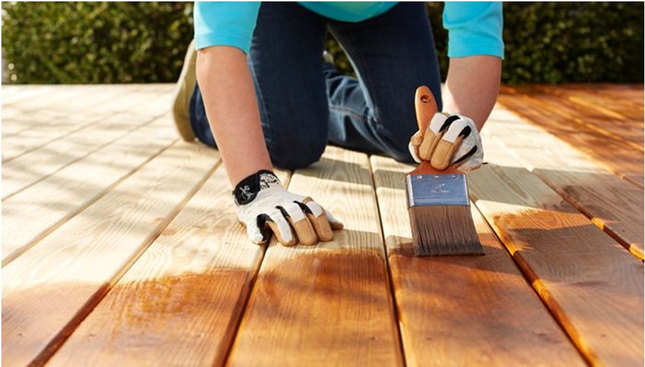 Remove wood stains