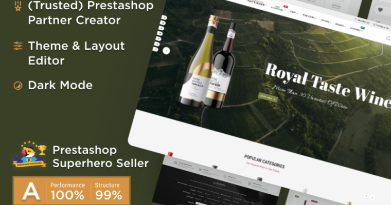 Best Drink PrestaShop Themes 2022