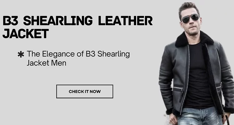 LIVE YOUR DREAM THIS COMING WINTER  WITH YOUR FAVORITE MEN’S SHEARLING AVIATOR JACKET