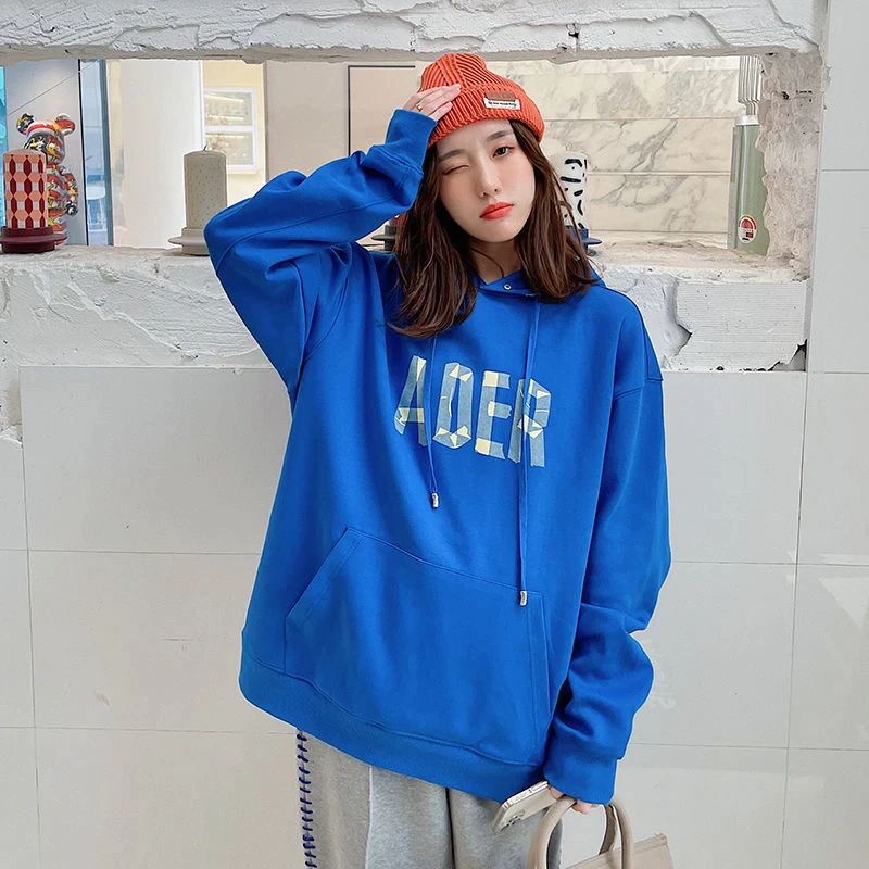 ADER Error Hoodie Sweatshirt Men Women Sweat Tops Oversize Female Casual