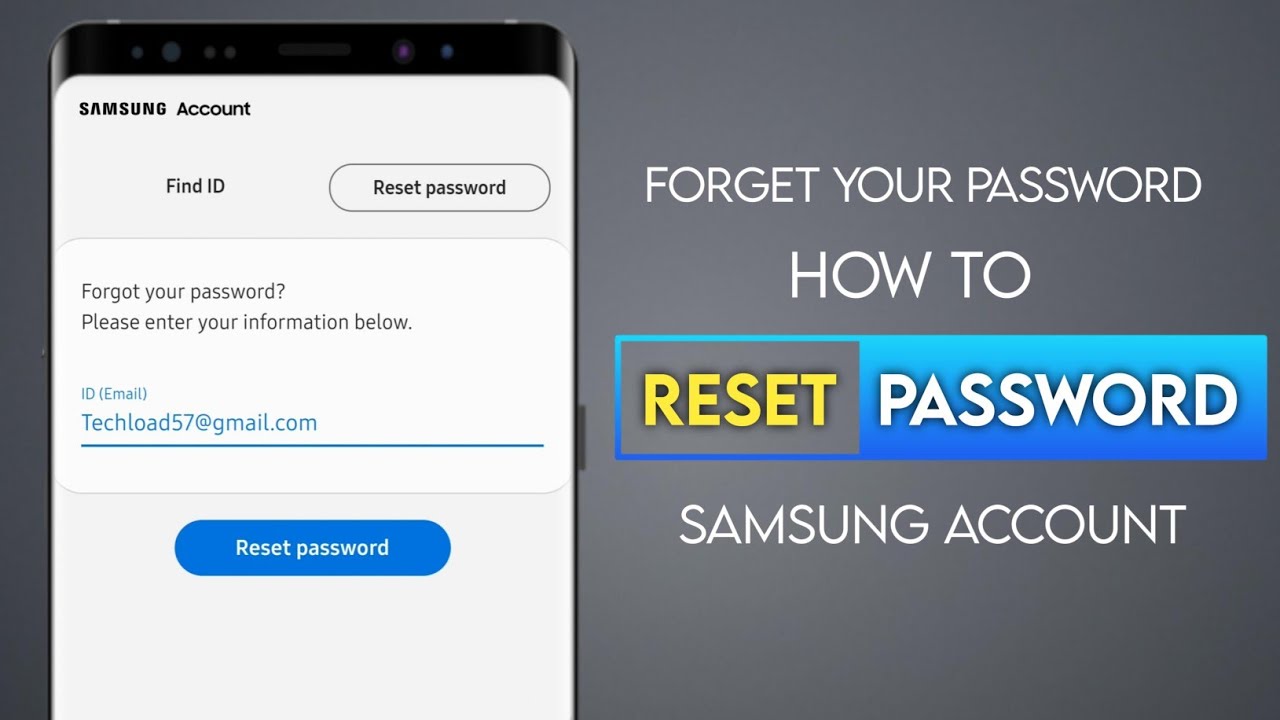 Samsung Account Reset How To Reset A Recovery Phone Number On Your 