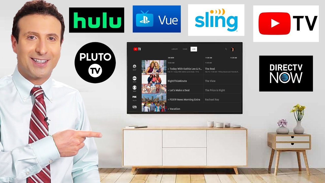 The best live TV streaming services Hulu, Sling TV, YouTube TV, and more