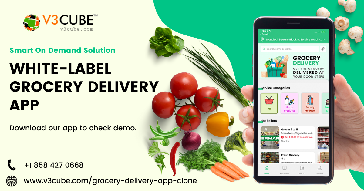 Instacart Clone App:  Revolutionize Your Grocery Delivery Business Quickly