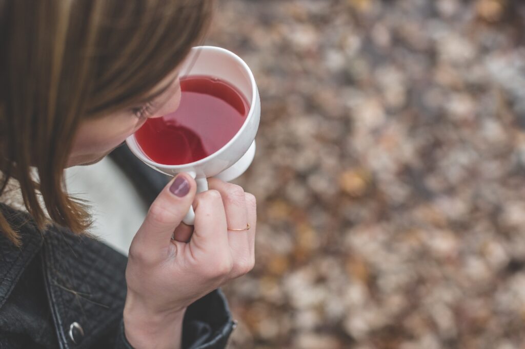 Drinking Tea