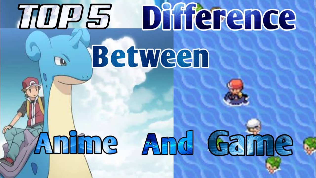 Pokemon: 5 Biggest Differences Between The Anime & The Games