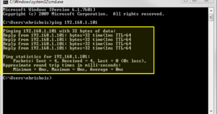 Use of Ping an IP