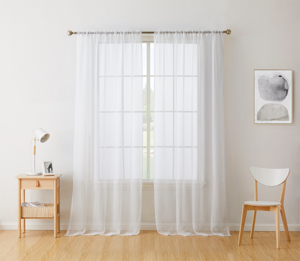 Unique Sheer Curtains Ideas For Living Room