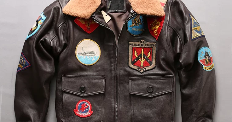 What is the tom cruise Top Gun jacket patches?