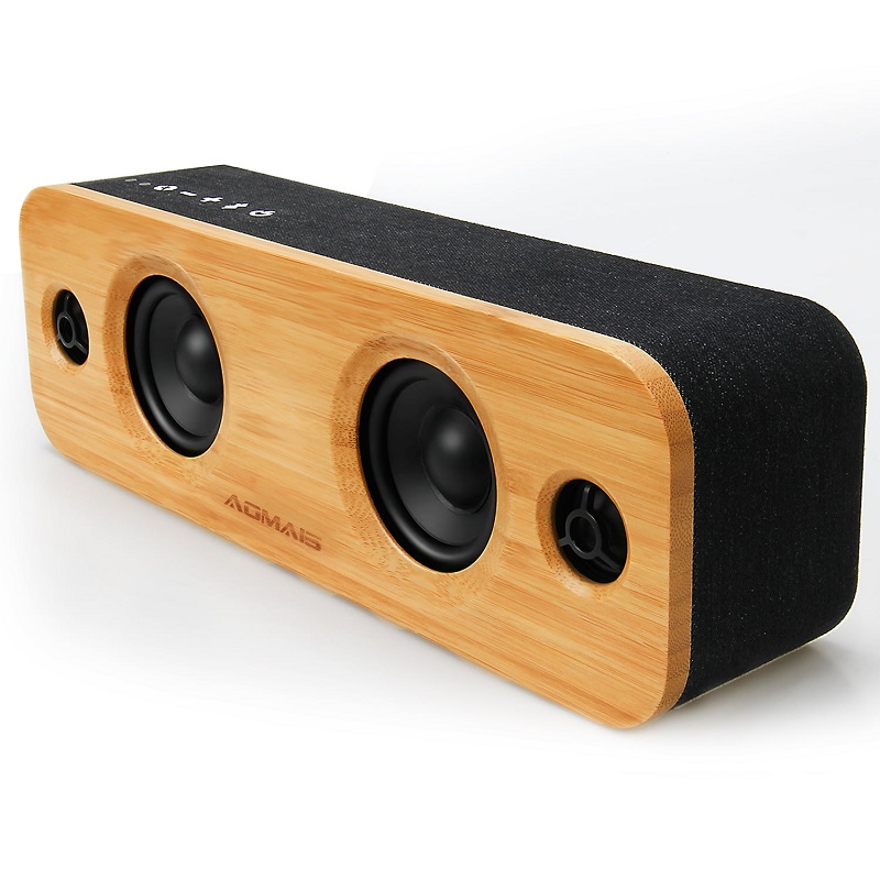 Bamboo Bluetooth Speakers