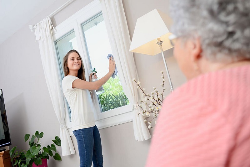 Cleaning Assistance for the Elderly: Source of Physical and Mental Happiness