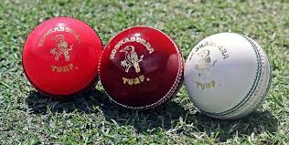 Difference between a white, red, and a pink cricket ball.