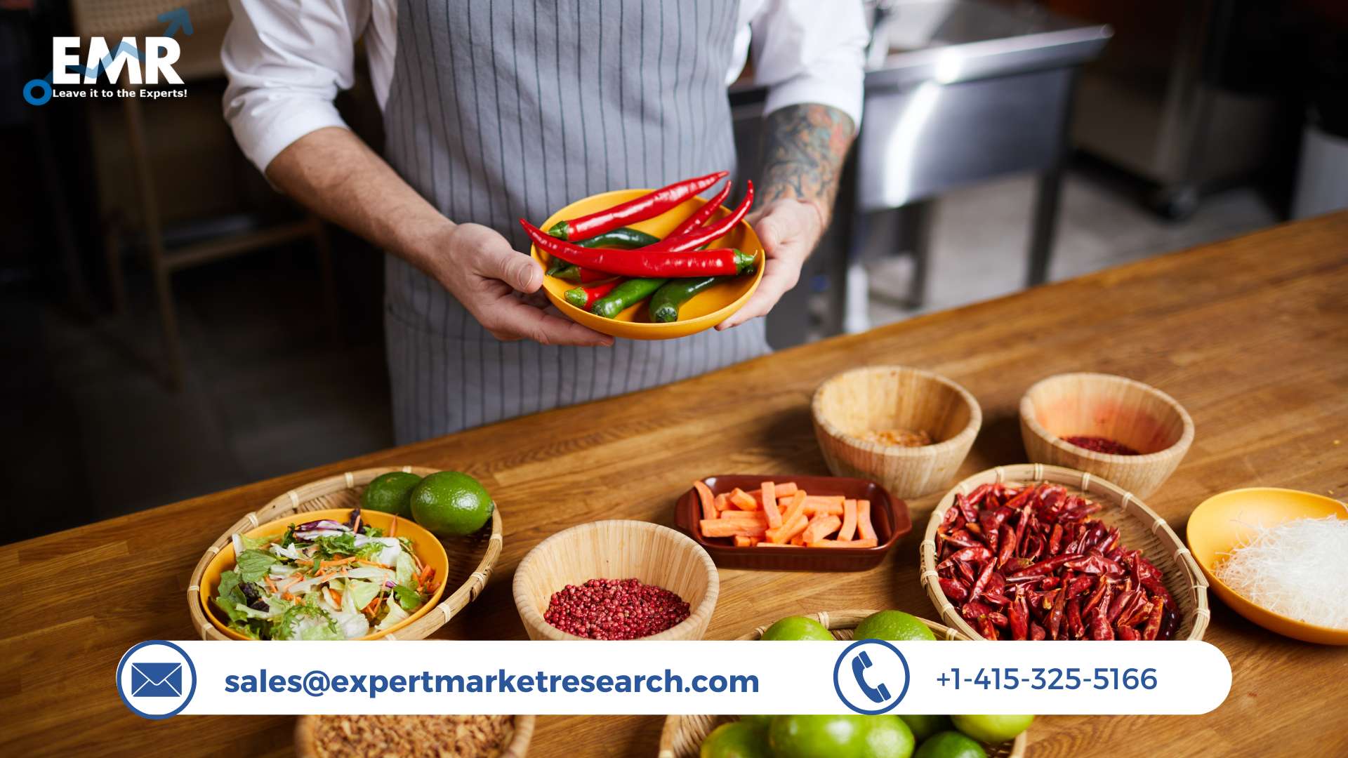 Global Natural Food Flavours Market Size To Grow At A CAGR Of 6.3% Between In The Forecast Period Of 2023-2028 | EMR Inc.