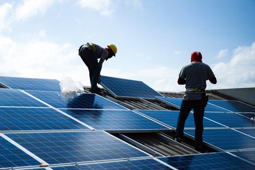 Solar Photovoltaic Power Inverter is Installed Outside the Bedroom Wall?