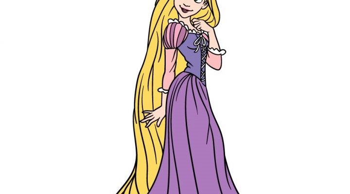 How To Draw Rapunzel