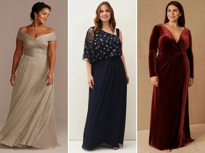 Plus Size Mother of the Bride Dresses